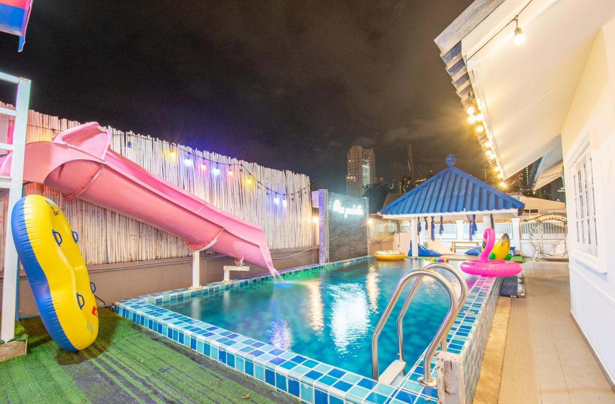 Villa Blue Pool / 350m To / Big Pool With Slider *