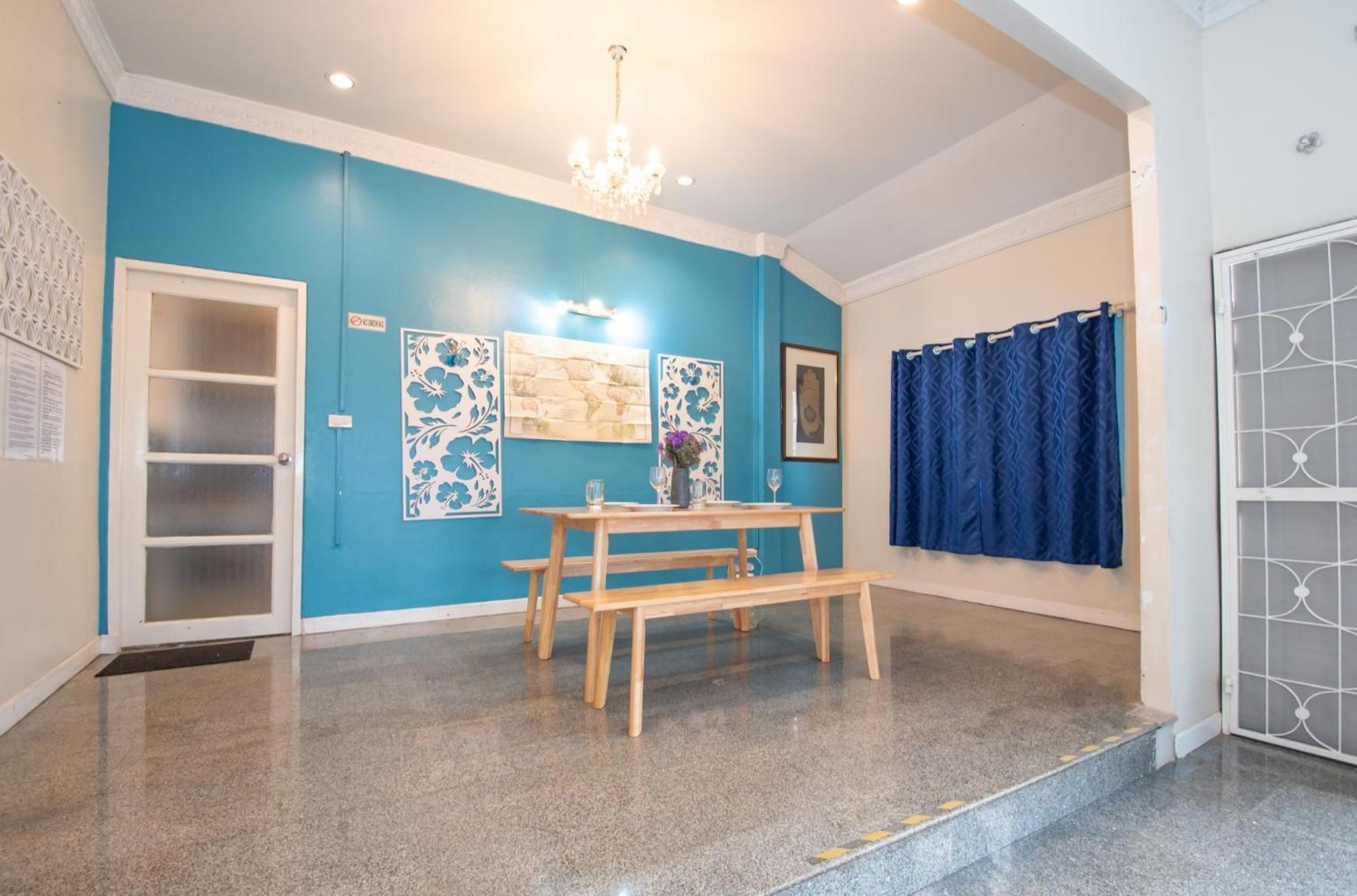 Villa Blue Pool / 350m To / Big Pool With Slider Jomtien Beach